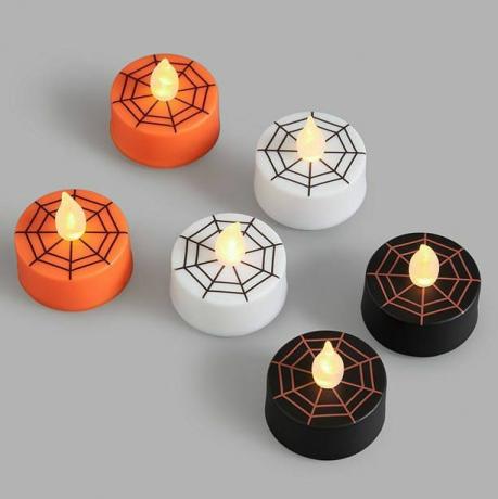 Cadılar Bayramı LED Tealight, 6'lı Set