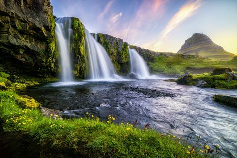 Kirkjufell yaz gündoğumu