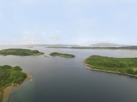 Eilean Nan Gabhar - Loch Craignish - İskoçya - Galbraith - uzak