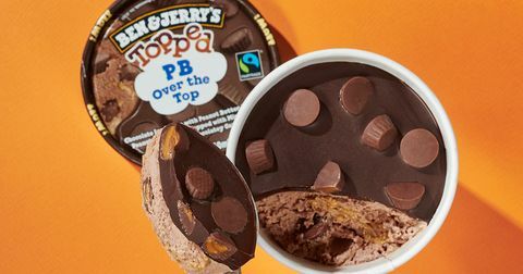 Ben jerry'nin tepesinde dondurma hattı