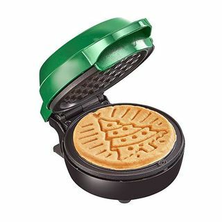 Noel Ağacı Mini Waffle Makinesi