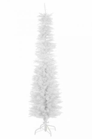 6ft Beyaz İnce Çizgi Noel Ağacı