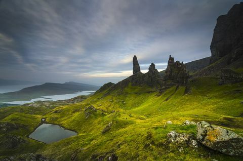 Kırsal Isle of Skye İskoçya tatili