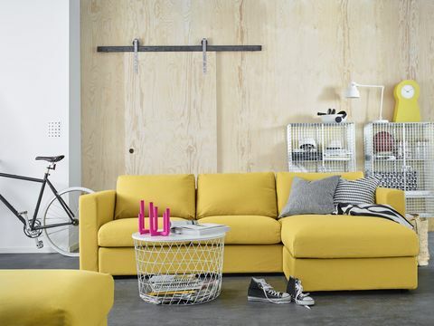 Ikea VIMLE kanepe - sarı
