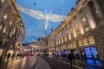 Oxford Street Noel ışıkları büyük günden 11 hafta önce yükseldi