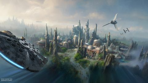 Disney'deki Star Wars Tema Parkı