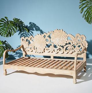 Oyma Sanatı Lotus Daybed