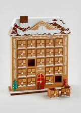 Gingerbread Ahşap Noel Varış Takvimi 