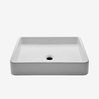 Clara Undermount Dikdörtgen Vitreus Çin Çift Camlı Lavabo Lavabo 20 1/2 "x 14 3/4" x 3 15/16 "