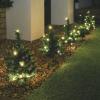 Açık Noel Ağacı Yolu Işıkları Misafirler İçin Hoş Geldiniz Girişi Yaratacak