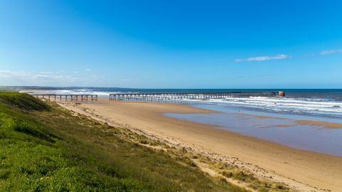 North Sands Plajı, Hartlepool, İngiltere