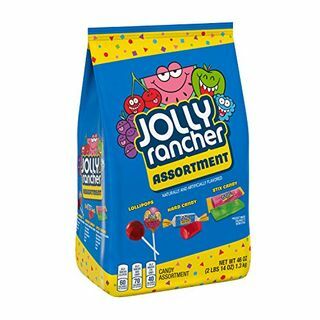 Jolly Rancher Lolipoplar, Sert Şeker ve Stix Karışık Meyve Aromalı Şeker, 46 oz Çanta