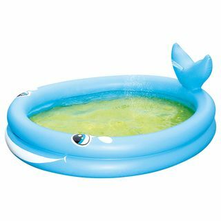 Su püskürtücülü eğlenceli çocuk havuzu 