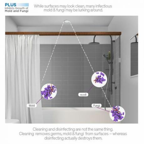 Ellumi Bakteri, Küf ve Mantar öldürücü duş lambası