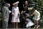 Prens William Büyük Bir Baba Anı Oldu Kraliyet Düğünü Prens Harry'nin En İyi Adamı Prens George
