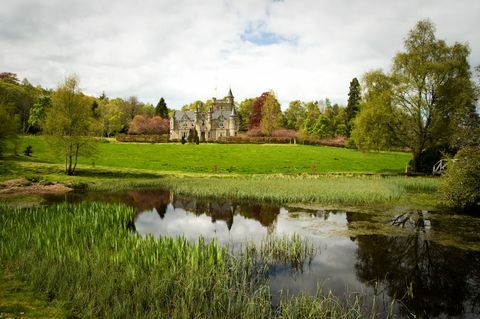 Rothes Glen House - İskoçya - Rothes - İskoç malikanesi - bahçeler - Savills