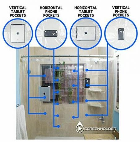 BUNKERWALL iPad Clear Duş Perdesi Astarı