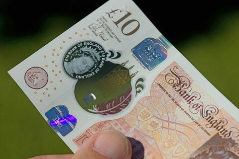 Yeni on pound notu 2017 çıktı