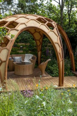 The Meta Garden Growing the Future, Joe Perkins'in sponsorluğunda meta show garden rhs chelsea flower show 2022'yi tasarladı.