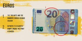 Euro - sahte işaretler