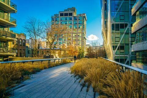 High Line Meatpacking bölgesi New York City