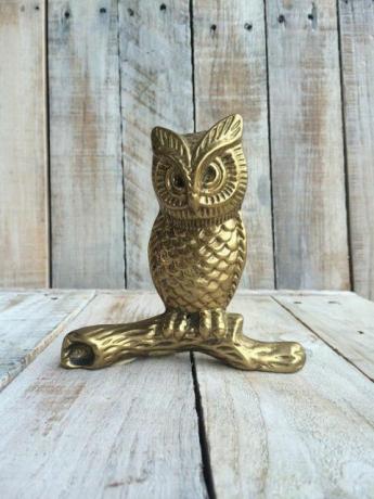 Ahşap, Baykuş, Heykel, Kuş, Sertağaç, Yırtıcı kuş, Bronz, Screech owl, Bronz, Pirinç, 