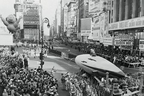 1955 Şükran günü geçit töreni, kalabalıklar