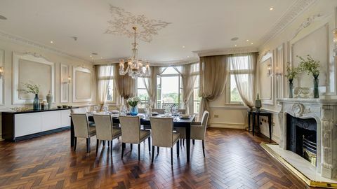 Cambridge Kapısı - Regent's Park - daire - yemek odası -Beauchamp Estates
