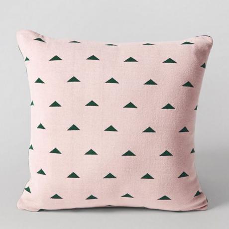 Geometrik pembe Swoon yastık