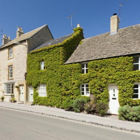 cotswolds, gloucestershire'daki stow on the wold kasabası