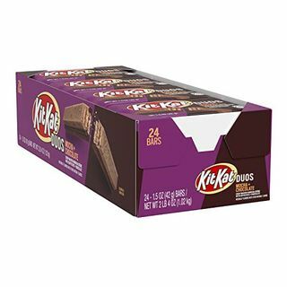 Kit Kat Duos Mocha Krem ve Çikolatalı Gofret Şeker, 1.5 oz Bar (24 Adet)