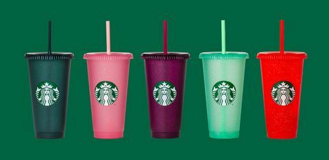 starbucks 2020'den parıltılı bardaklar