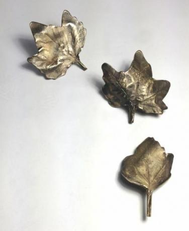 ev aksesuarları philip watt bronz yaprak