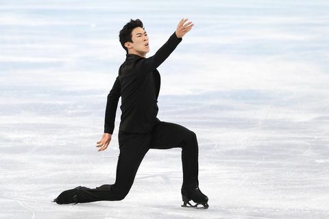nathan chen artistik patinaj pekin 2022 kış olimpiyatları gün 0 takım etkinliği