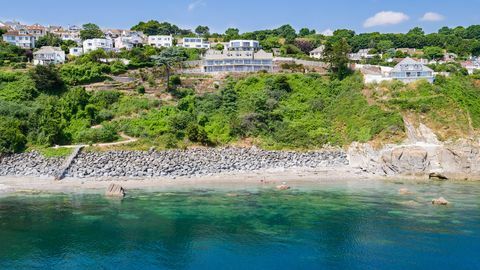 Plaidy, Dove Rock house East Looe, Cornwall Güney Sahili yakın