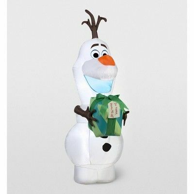 Disney Şişme Olaf Hediyelik Şişme Tatil Dekorasyonlu