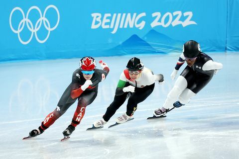 kısa pist sürat pateni pekin 2022 kış olimpiyatları 1. gün