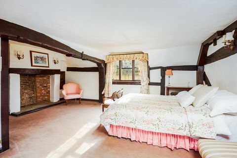 Crockham House - Westerham - Kent - yatak odası - Humberts