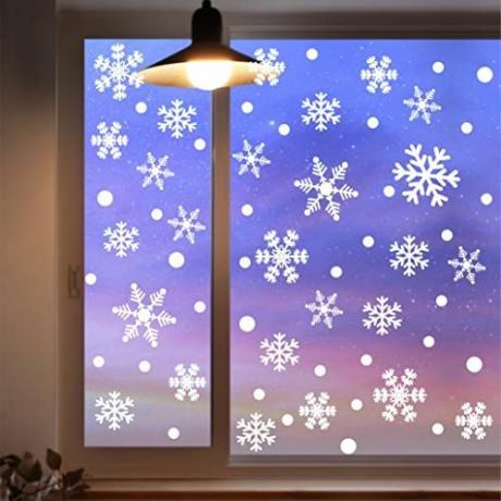 Noel Kar Tanesi Pencere Sarılmak Etiketler 
