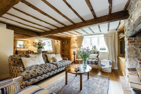 Cress Cottage - Sherrington - Warminster - oturma odası - Strutt ve Parker