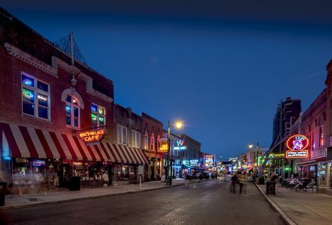 Amerika birleşik devletleri, tennessee, beale caddesi, asker, seher