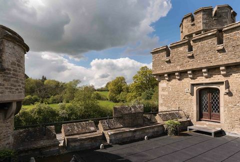 Bath Lodge Castle - Norton St Philip - Savills - çatı terası